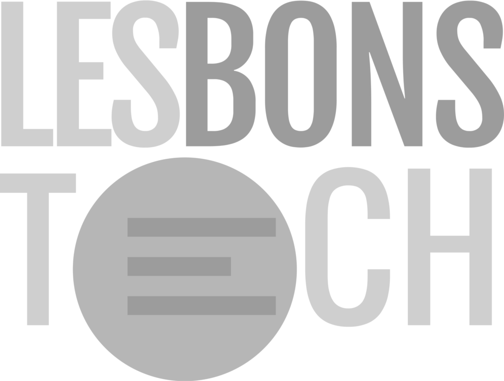 Logo LesBonsTech noir et blanc